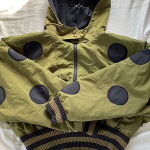 Bogner green polka dot green ski jacket